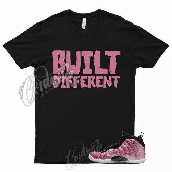 BUILT T Shirt to Match Little Posite One Foamposite Polarized Pink Black White 1 Jezsport.com