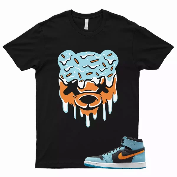 DRIPPY T Shirt to Match 1 Zoom CMFT 2 Bleached Aqua Bright Citrus Jordan Black Jezsport.com