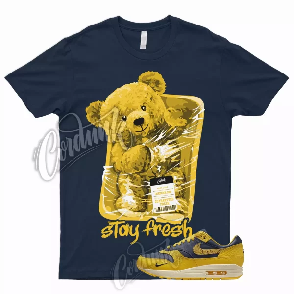 STAY T Shirt to Match Air Max 1 CO.JP Michigan Midnight Navy Varsity Maize WMNS Jezsport.com