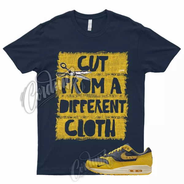 CUT T Shirt to Match Air Max 1 CO.JP Michigan Midnight Navy Varsity Maize WMNS Jezsport.com