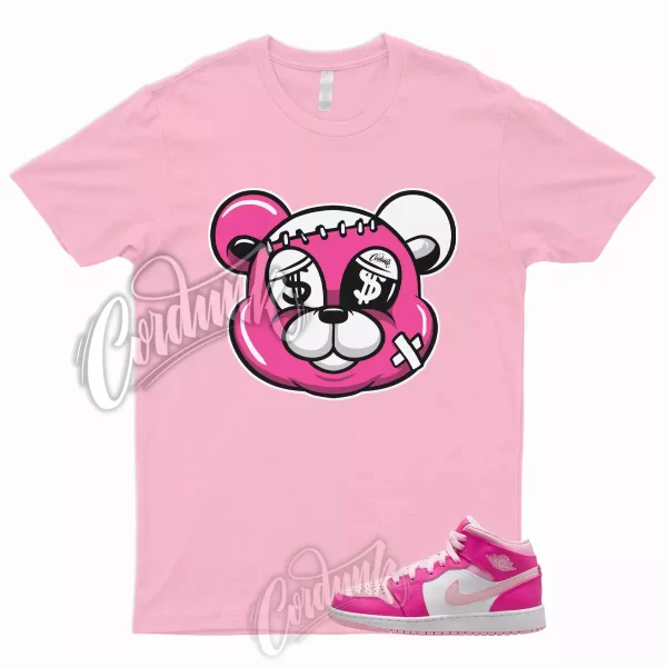 STITCH Shirt to Match Jordan 1 Mid Medium Soft Fierce Pink Foam Triple Dunk Low Jezsport.com