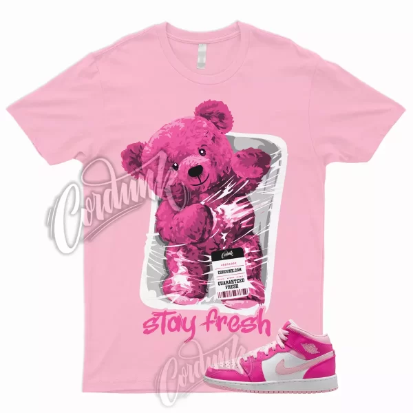 STAY Shirt to Match Jordan 1 Mid GS Medium Soft Fierce Pink Foam Triple Dunk Low Jezsport.com