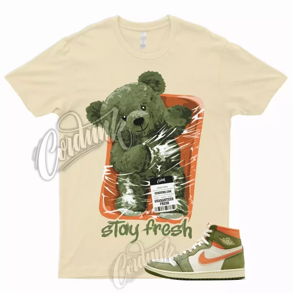 STAY T Shirt for 1 High Celadon Sky J Light Olive Bright Mandarin Coconut Milk Jezsport.com