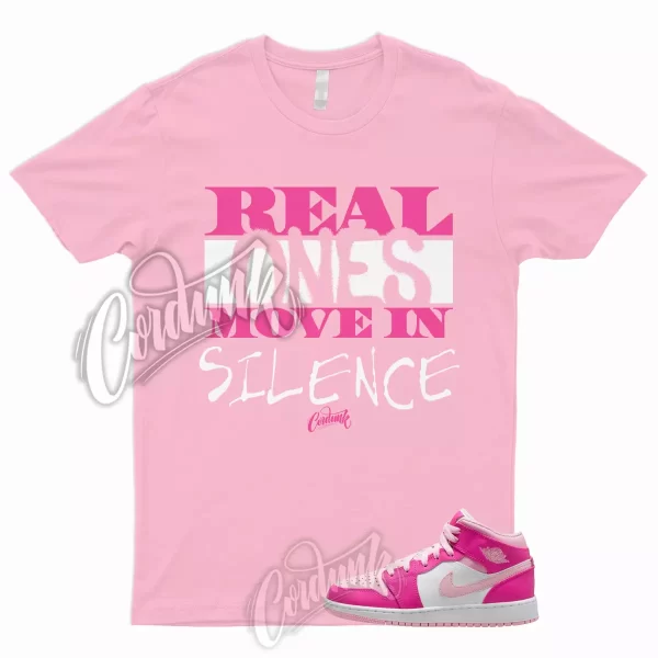 R1 T Shirt to Match Jordan 1 Mid GS Medium Soft Fierce Pink Foam Triple Dunk Low Jezsport.com