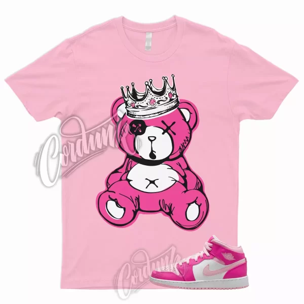 KB T Shirt to Match Jordan 1 Mid GS Medium Soft Fierce Pink Foam Triple Dunk Low Jezsport.com