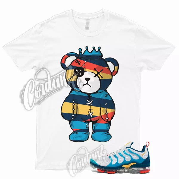 CROWN T Shirt to Match Air VaporMax​ Plus White Citron Pulse Industrial Blue 1 Jezsport.com