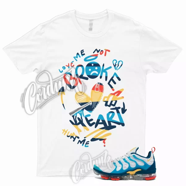 BROKEN T Shirt to Match Air VaporMax​ Plus White Citron Pulse Industrial Blue 1 Jezsport.com