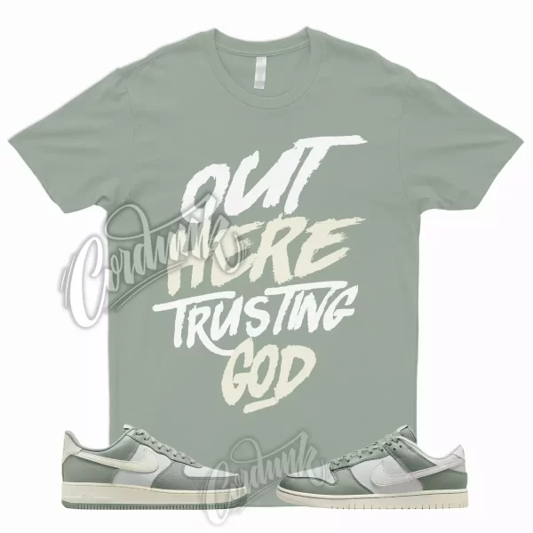 TG T Shirt to Match Dunk Low Mica Green Sail Photon Air Force Max Plus LX 1 90 Jezsport.com