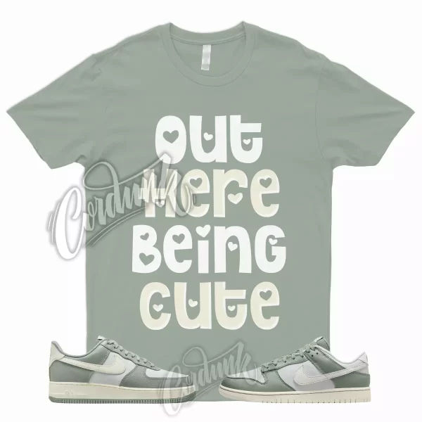 CUTE T Shirt to Match Dunk Low Mica Green Sail Photon Air Force Max Plus LX 1 90 Jezsport.com