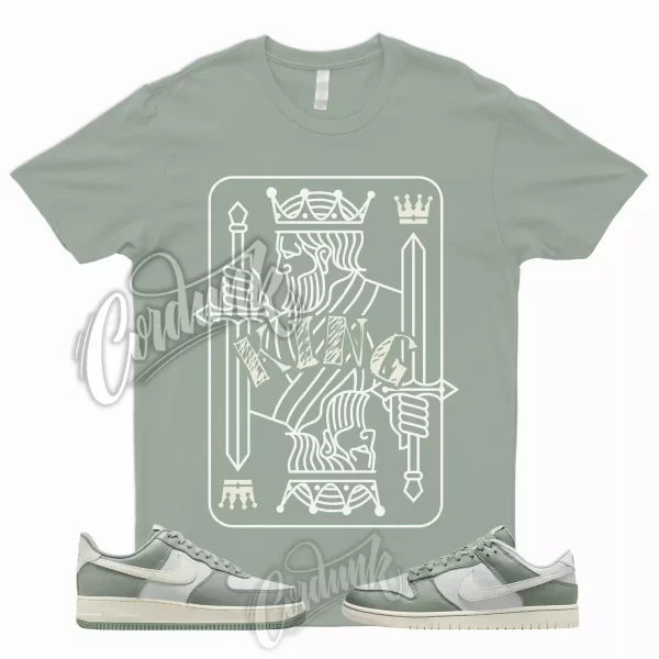 KING T Shirt to Match Dunk Low Mica Green Sail Photon Air Force Max Plus LX 1 90 Jezsport.com