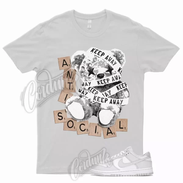 ANTI T Shirt to Match Dunk Low Photon Dust Mid High 1 Grey Toe Particle WMNS Jezsport.com