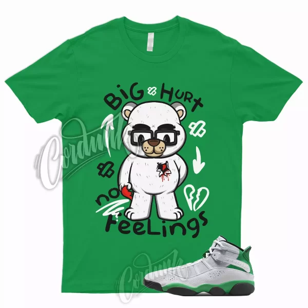 HURT Shirt to Match Jordan 6 Rings Lucky Green Pine Stadium Mid High Two Trey 1 Jezsport.com