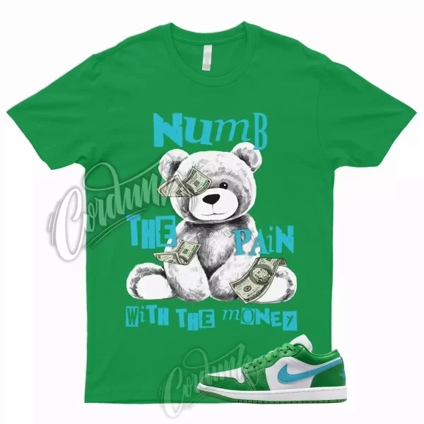 NUMB T Shirt to Match Jordan 1 Low Lucky Green Stadium Aquatone Aqua Dunk High 2 Jezsport.com