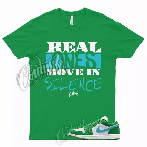 R1 T Shirt to Match Jordan 1 Low Lucky Green Stadium Aquatone Aqua Dunk High 2 Jezsport.com