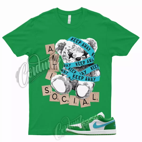 ANTI T Shirt to Match Jordan 1 Low Lucky Green Stadium Aquatone Aqua Dunk High 2 Jezsport.com