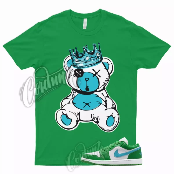 KB T Shirt to Match Jordan 1 Low Lucky Green Stadium Aquatone Aqua Dunk High 2 Jezsport.com