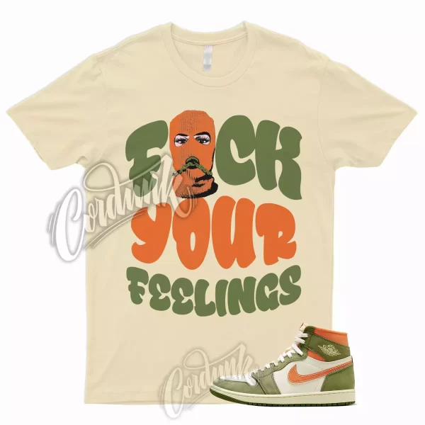 FYF T Shirt for 1 High Celadon Sky J Light Olive Bright Mandarin Coconut Milk Jezsport.com