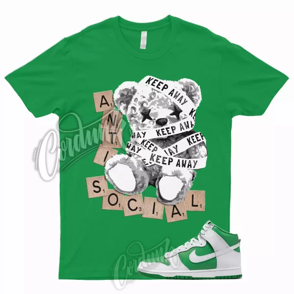 ANTI T Shirt to Match Dunk High Pine Green Stadium Lucky Low Mid Gorge Atlanta 1 Jezsport.com