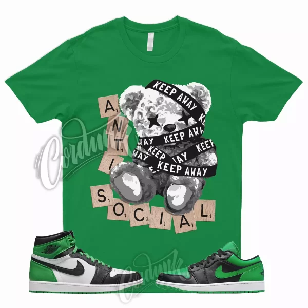 ANTI T Shirt to Match 1 High Lucky Green Mid Dunk Pine Stadium Kelly 3 13 2 Low Jezsport.com