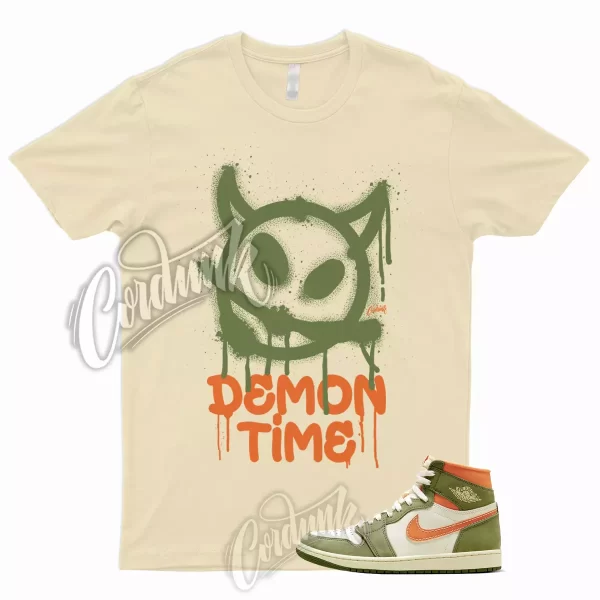 DTIME T Shirt for 1 High Celadon Sky J Light Olive Bright Mandarin Coconut Milk Jezsport.com