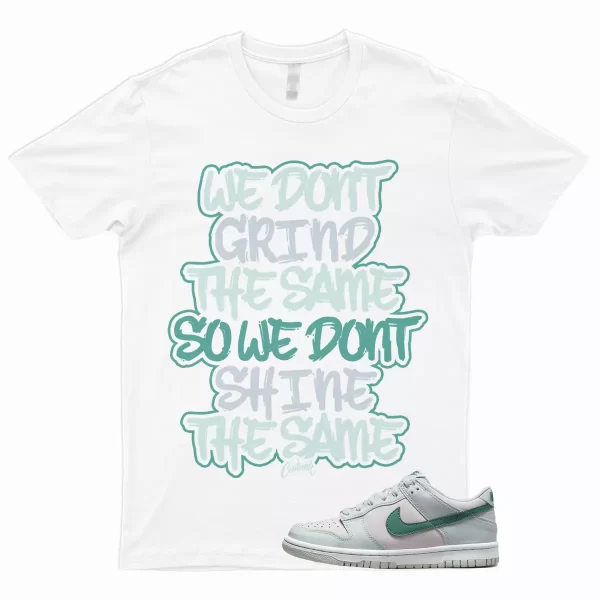 GRIND Shirt to Match Dunk Low Mineral Teal GS Football Grey Pearl Pink Easter 1 Jezsport.com