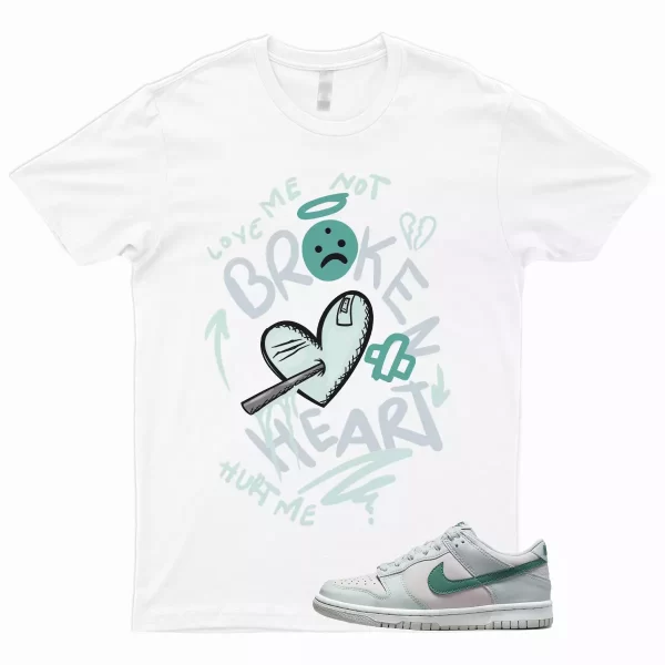 BROKEN Shirt to Match Dunk Low Mineral Teal GS Football Grey Pearl Pink Easter 1 Jezsport.com