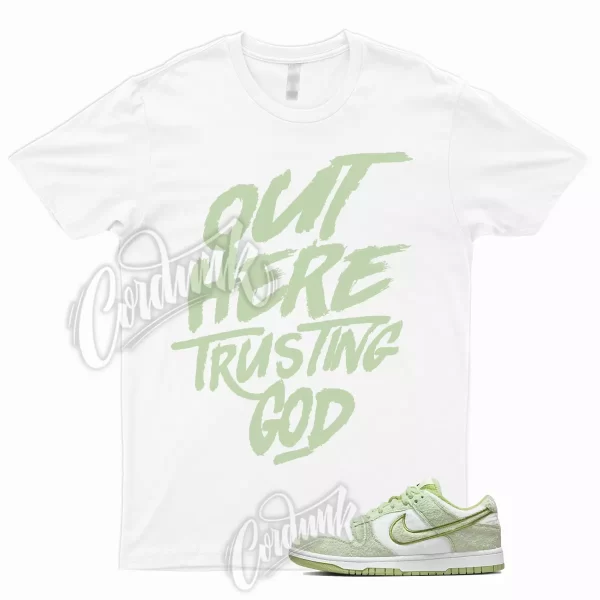 TG T Shirt to Match Dunk Low SE Fleece Pack Honeydew Phantom Alligator WMNS Jezsport.com