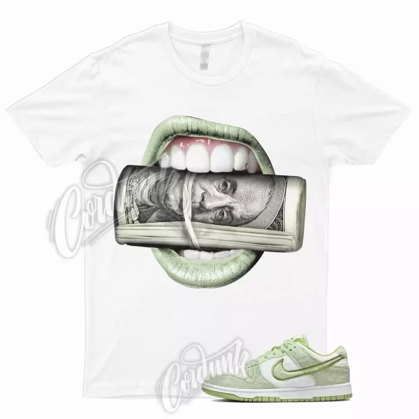 ROLL T Shirt to Match Dunk Low SE Fleece Pack Honeydew Phantom Alligator WMNS Jezsport.com