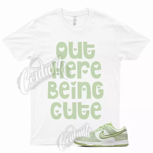 CUTE T Shirt to Match Dunk Low SE Fleece Pack Honeydew Phantom Alligator WMNS Jezsport.com