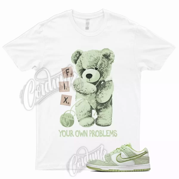 FIX T Shirt to Match Dunk Low SE Fleece Pack Honeydew Phantom Alligator WMNS Jezsport.com