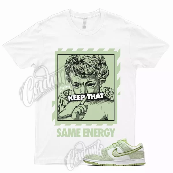 ENERGY T Shirt to Match Dunk Low SE Fleece Pack Honeydew Phantom Alligator WMNS Jezsport.com