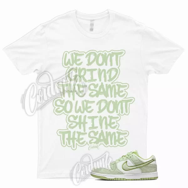 GRIND T Shirt to Match Dunk Low SE Fleece Pack Honeydew Phantom Alligator WMNS Jezsport.com