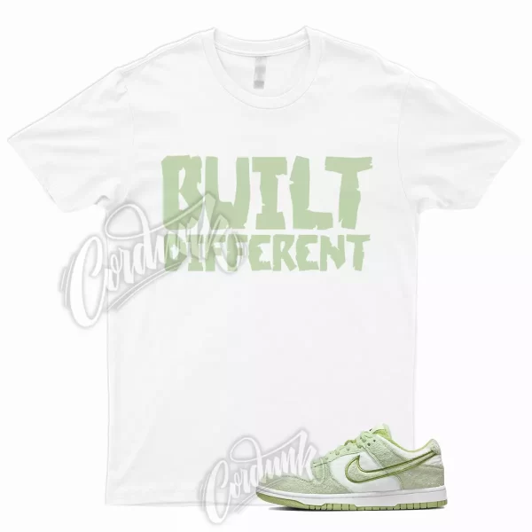 BUILT T Shirt to Match Dunk Low SE Fleece Pack Honeydew Phantom Alligator WMNS Jezsport.com