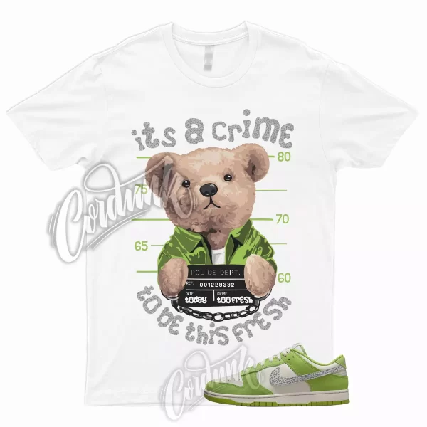 CRIME T Shirt to Match Dunk Low Safari Chlorophyll Iron Ore Stone Jezsport.com