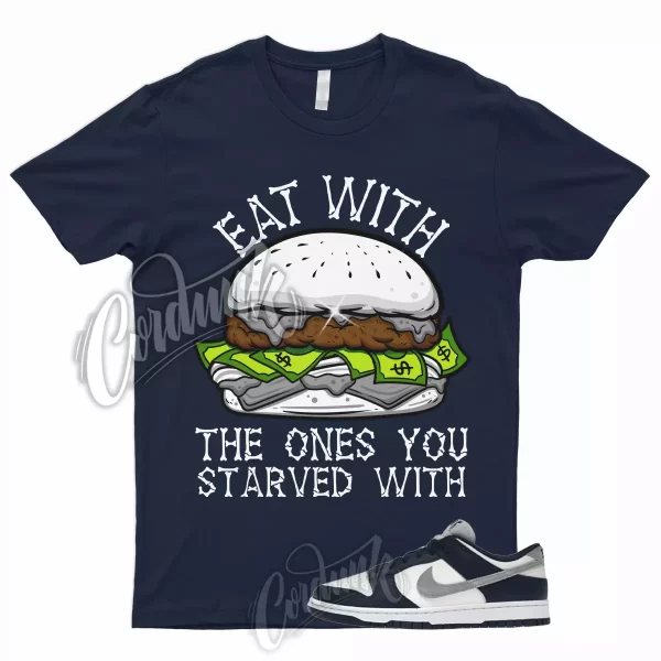 EAT T Shirt to Match Dunk Low Summit White Midnight Navy Midnight Smoke Grey 1 Jezsport.com