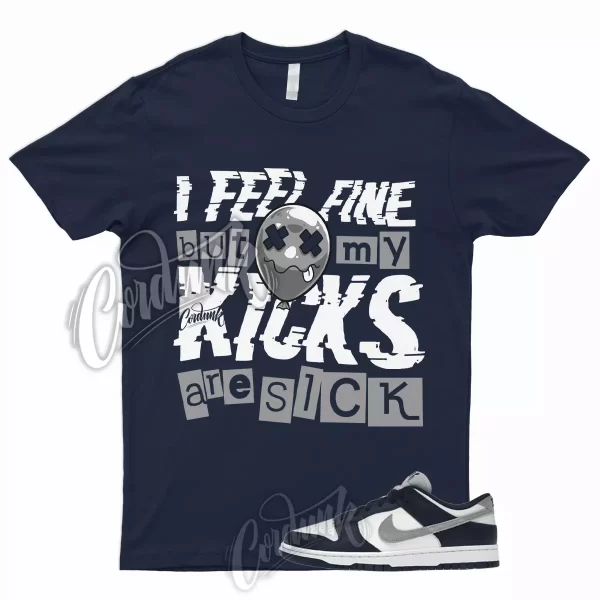 SICK T Shirt to Match Dunk Low Summit White Midnight Navy Midnight Smoke Grey 1 Jezsport.com