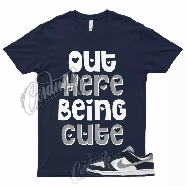 CUTE T Shirt to Match Dunk Low Summit White Midnight Navy Midnight Smoke Grey 1 Jezsport.com