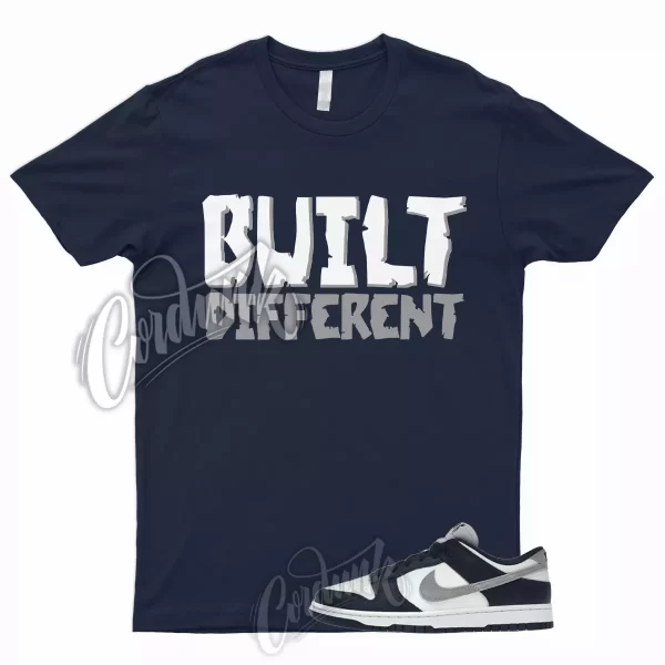 BUILT T Shirt to Match Dunk Low Summit White Midnight Navy Midnight Smoke Grey 1 Jezsport.com