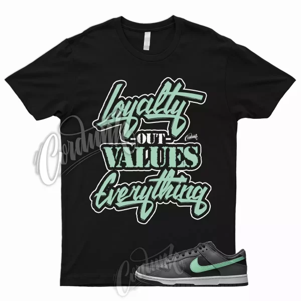 LYLTY T Shirt to Match Dunk Low Retro Green Glow Dark Grey Shadow Lime Jezsport.com