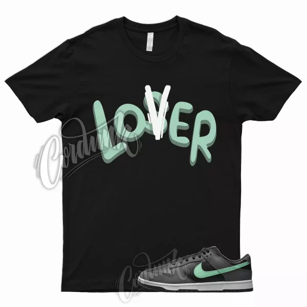 LOVER T Shirt to Match Dunk Low Retro Green Glow Dark Grey Shadow Lime Jezsport.com