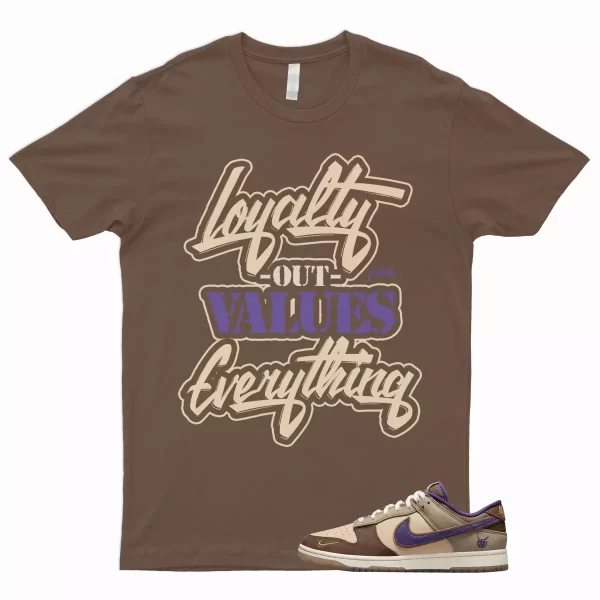 LYLTY T Shirt for Dunk Low Setsubun Tan Beige Brown Court Purple Khaki Onyx 1 Jezsport.com