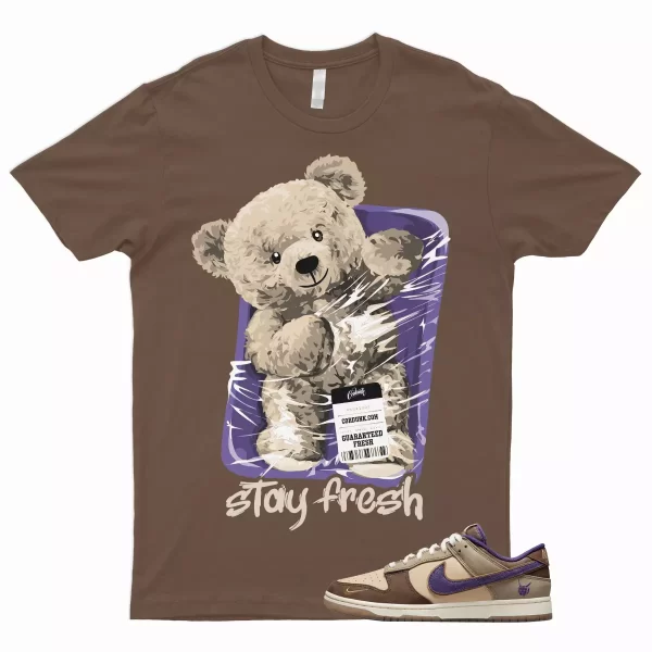 STAY T Shirt for Dunk Low Setsubun Tan Beige Brown Court Purple Khaki Onyx 1 Jezsport.com