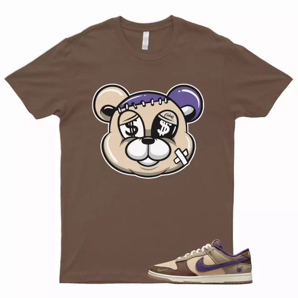 STITCH T Shirt for Dunk Low Setsubun Tan Beige Brown Court Purple Khaki Onyx 1 Jezsport.com