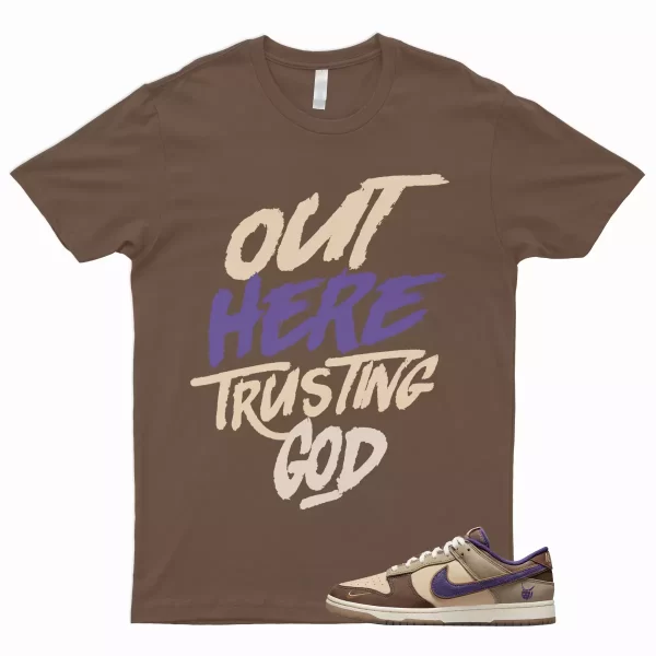 TG T Shirt for Dunk Low Setsubun Tan Beige Brown Court Purple Khaki Onyx 1 Jezsport.com