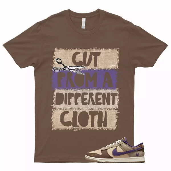 CUT T Shirt for Dunk Low Setsubun Tan Beige Brown Court Purple Khaki Onyx 1 Jezsport.com