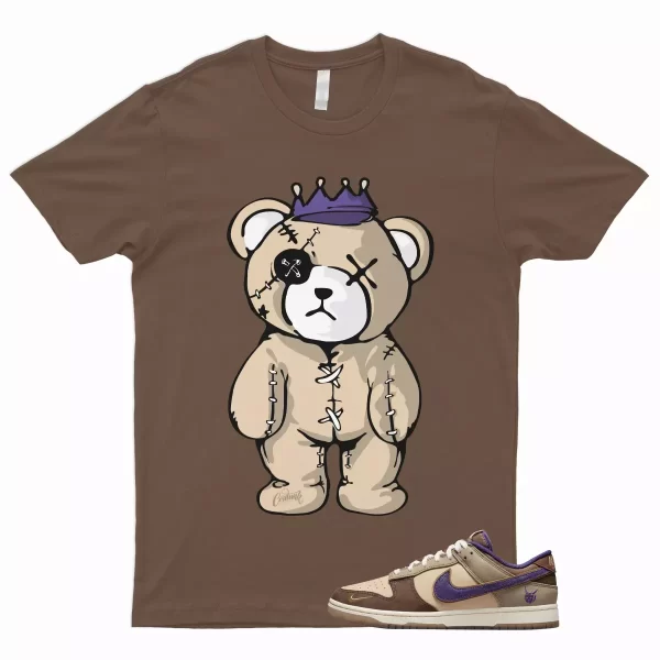 CROWN T Shirt for Dunk Low Setsubun Tan Beige Brown Court Purple Khaki Onyx 1 Jezsport.com