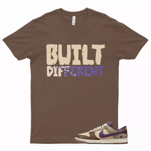 BUILT T Shirt for Dunk Low Setsubun Tan Beige Brown Court Purple Khaki Onyx 1 Jezsport.com