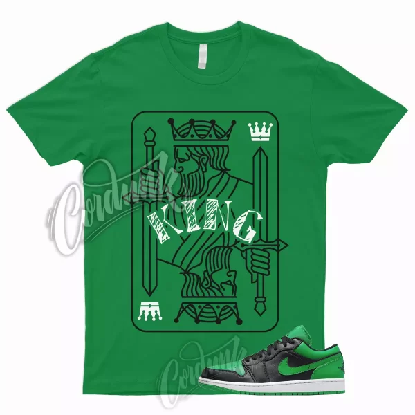 KING T Shirt to Match Low Lucky Green Mid High Dunk Pine Stadium Kelly 3 5 13 1 Jezsport.com