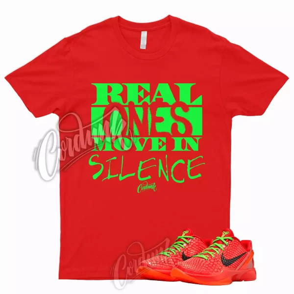 R1 T Shirt to Match 6 Christmas Bright Crimson Red Electric Green Neon Reverse Jezsport.com