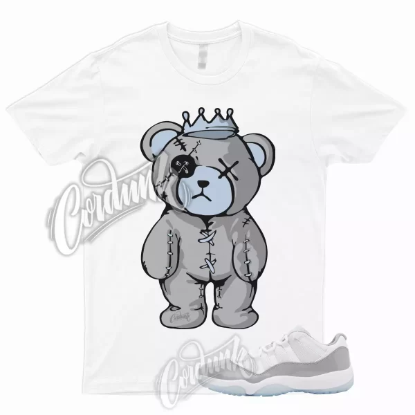 CROWN T Shirt to Match 11 Low Cement Grey White University Blue Cool Gray 1 5 Jezsport.com